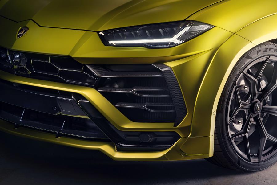 Детали экстерьера Lamborghini Urus by Novitec Rosso (Giallo Auge) 2019 года  (фото 7 из 14)